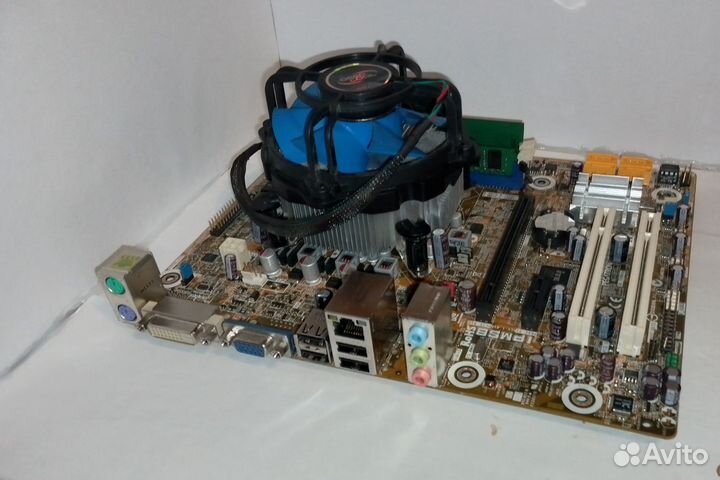 Материнская плата 1155 + i3 2100 + 8gb ddr3