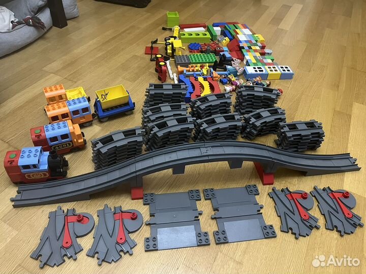 Lego duplo Железная дорога большая