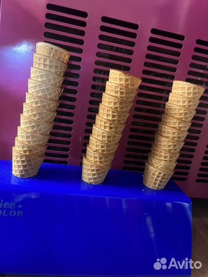 Рожки вафельные