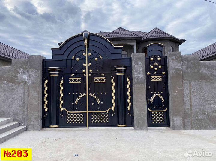 Кованные ворота