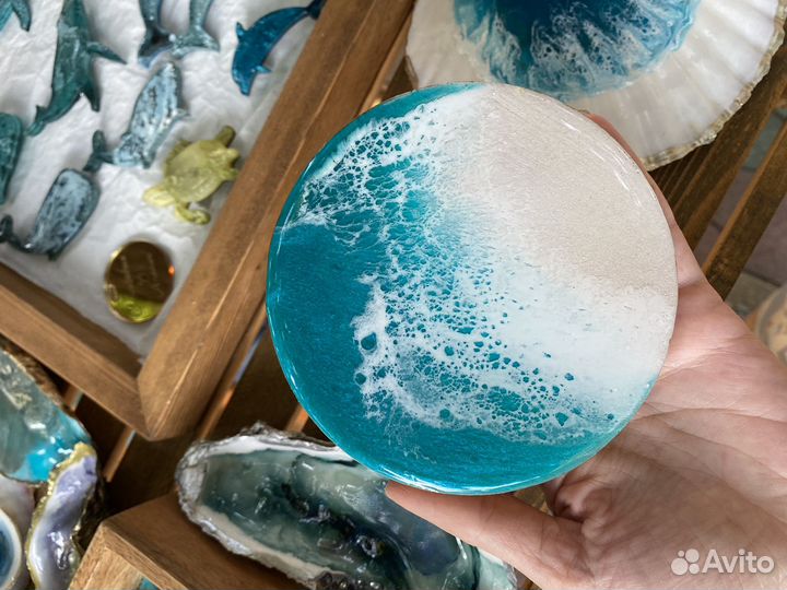 Подстаканники и вазы из эпоксидной смолы