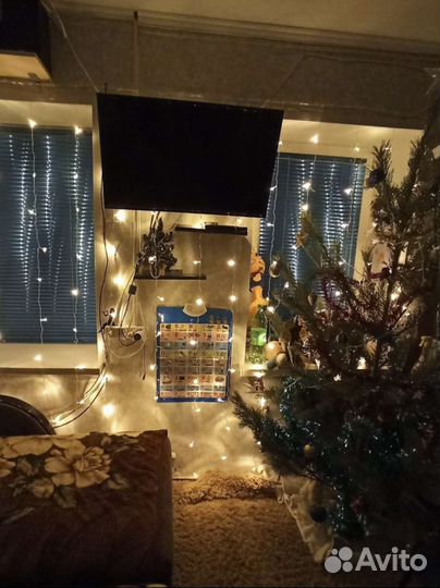 Гирлянда новая интерьерная новогодняя большая 3х3