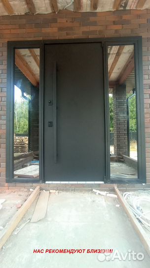 Тяжелая дверь металлическая с бесплатной установко