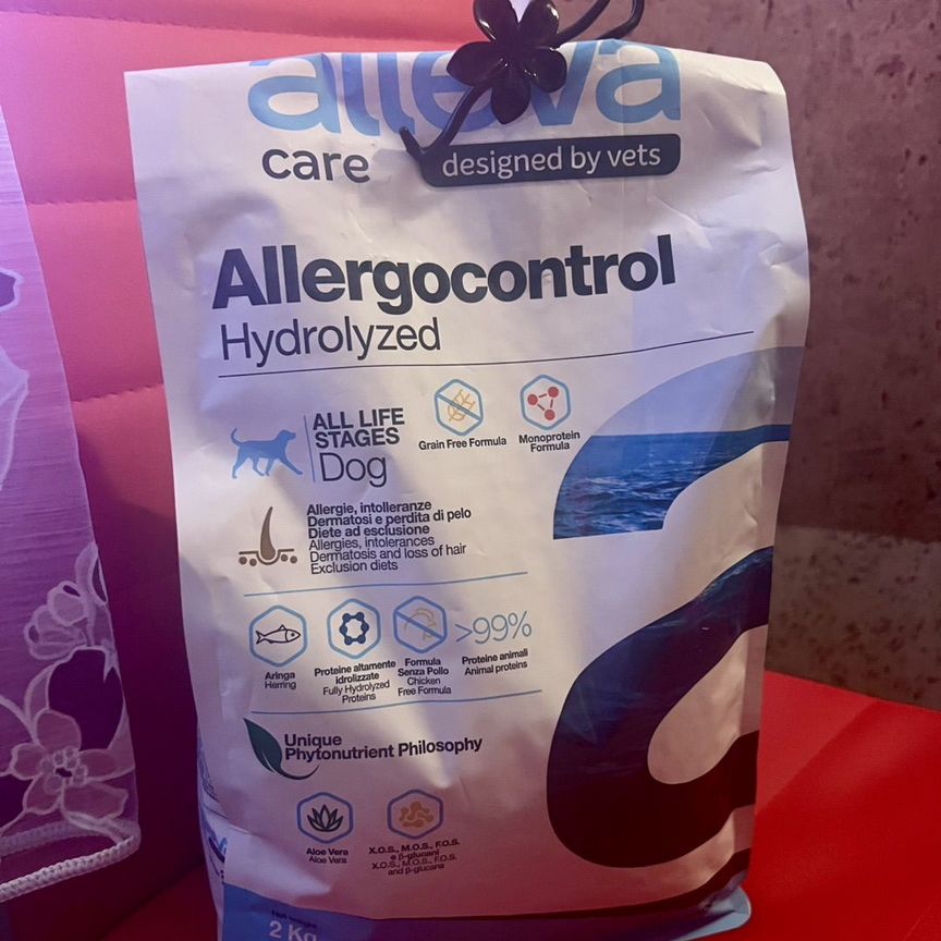 Корм для собак alleva allergocontrol