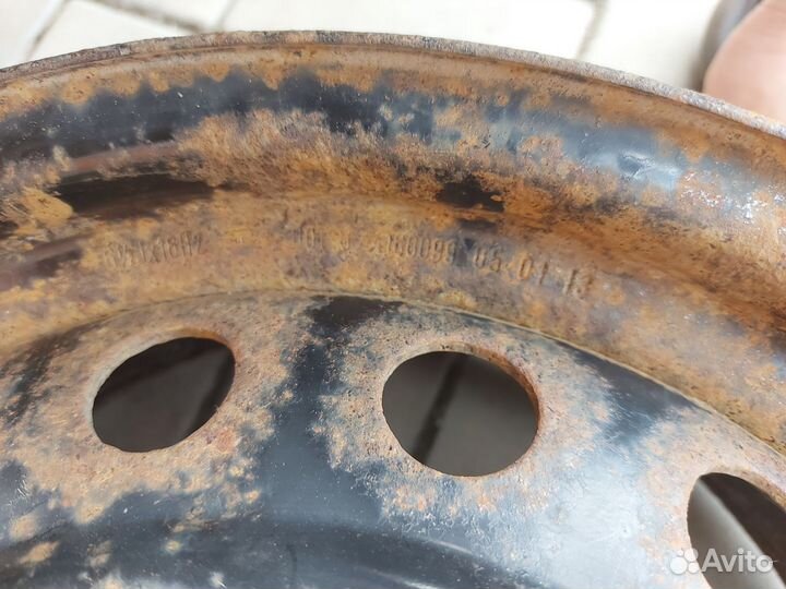 Диски Тойота Версо 16. Штамповка. Комплект