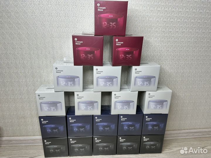 Яндекс станция мини с часами