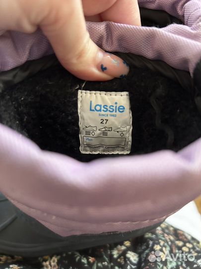 Ботинки для девочки lassie 27р