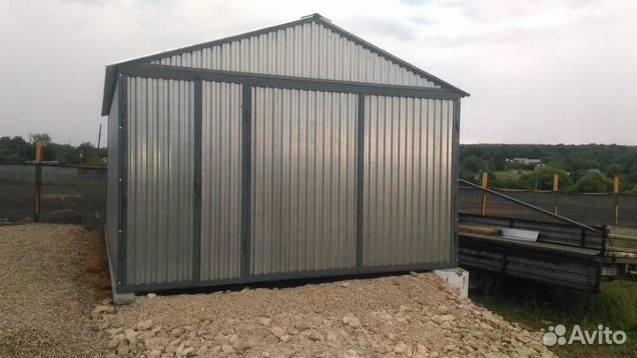 Гараж пенал ракушка