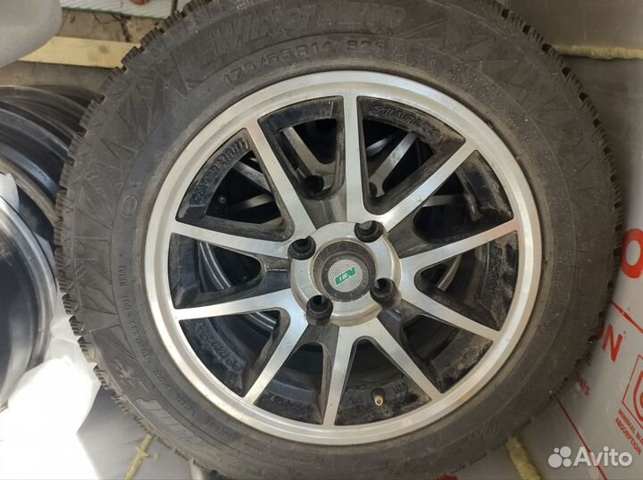 Диски штампованные r14 на Renault symbol