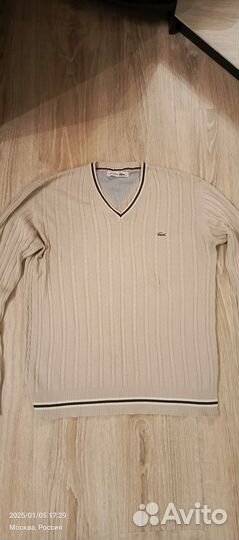 Джемперы Лакост мужские размер м