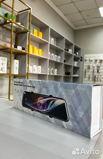 Регистратор зеркало (полноэкранный )