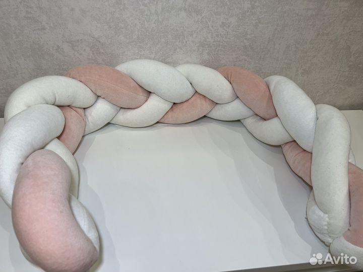 Бортики на круглую кроватку