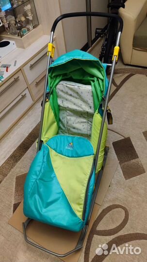 Санки коляска nika