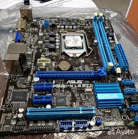 Материнская плата asus P8H61-M LE R2.0 LGA1155 купить в Москве ...