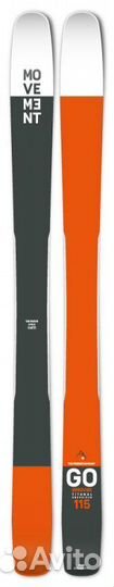 Горные лыжи фрирайд movement GO 115 reverse ti
