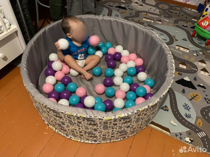 Сухой бассейн с шариками бу