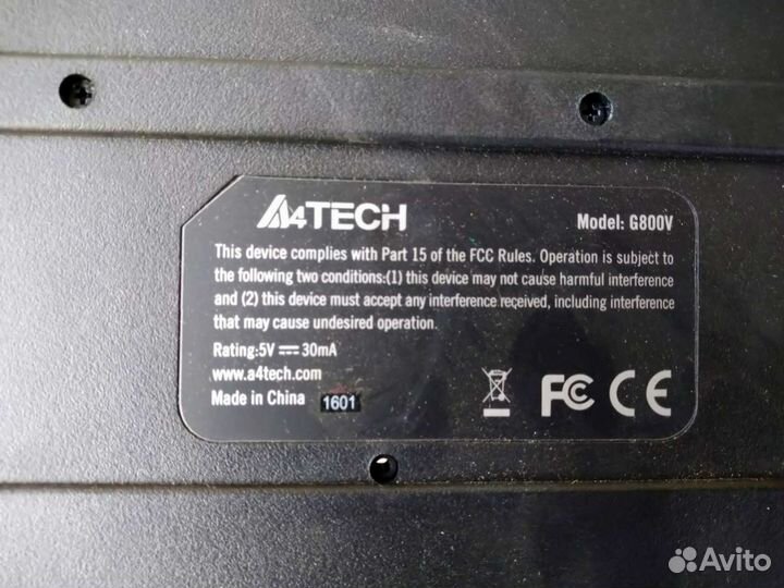 Клавиатура игровая A4Tech X7-G800V