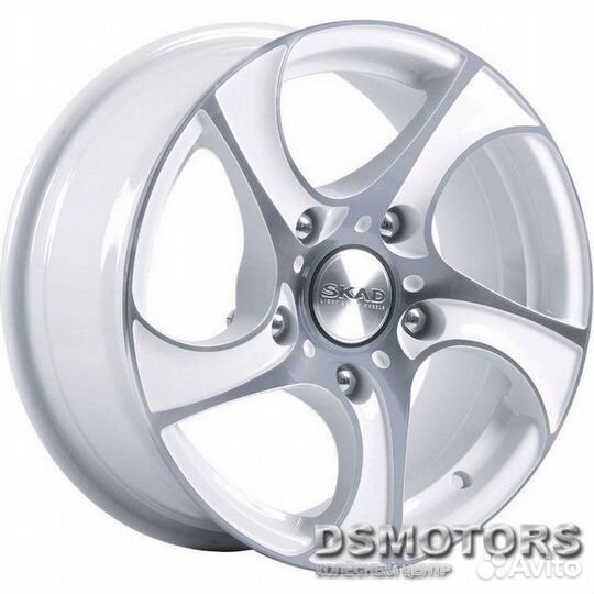 Диски Вихрь 7.0/16 5x139.7 ET40 d98.5 алмаз белый