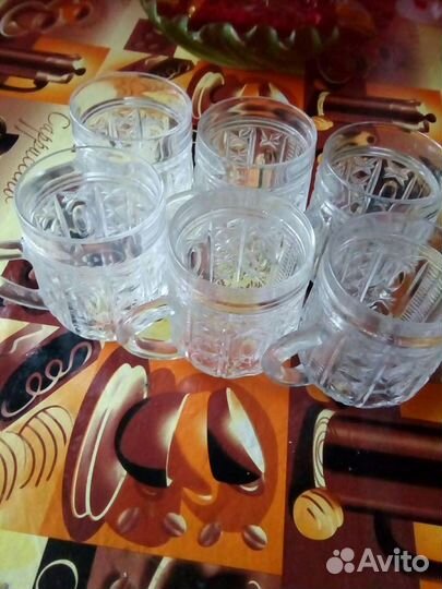 Хрустальные вазы СССР, фужеры, бокалы, рюмки