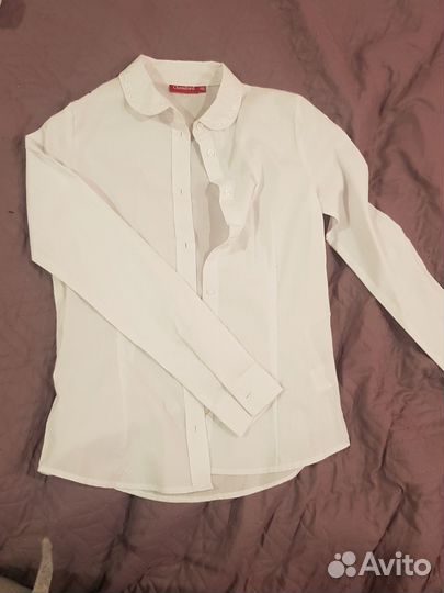 Рубашка школьная для девочки 146