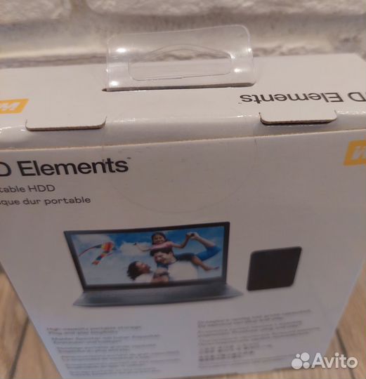 Внешний жесткий диск WD Elements Portable 1тб