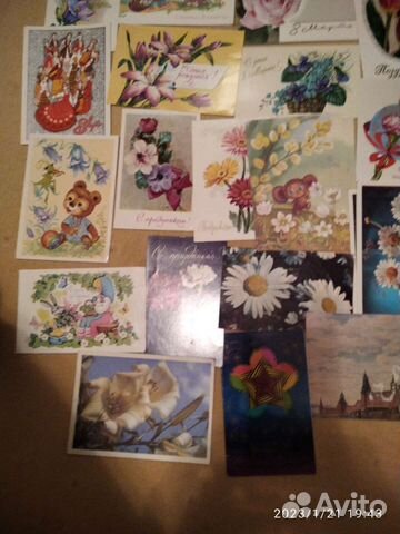 Открытки, очень много из СССР