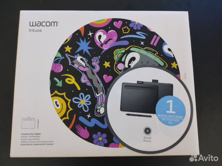 Графический планшет wacom Intuos S без стилуса