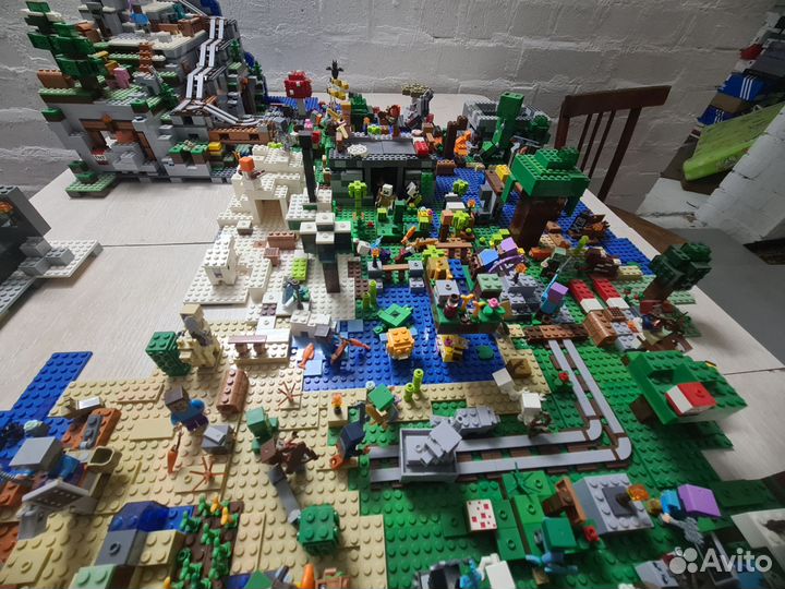 Lego мир Майнкрафт