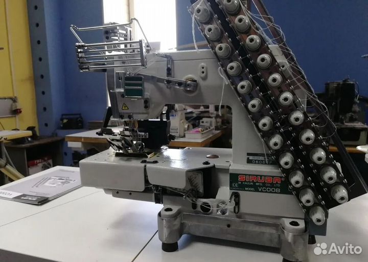 Лампасная швейная машина адидас Siruba VC008