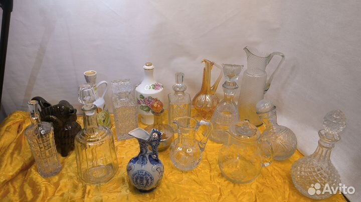 Штофы и графины СССР