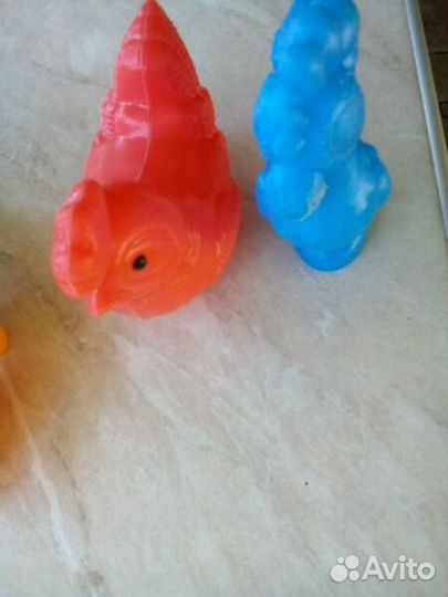 Игрушки винтаж пищалки