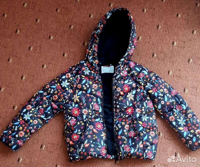 Куртка весна осень для девочки 116 zara