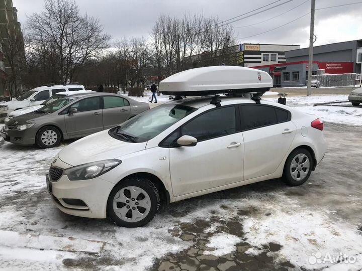 Автобокс на крышу Joker, 530 литров белый