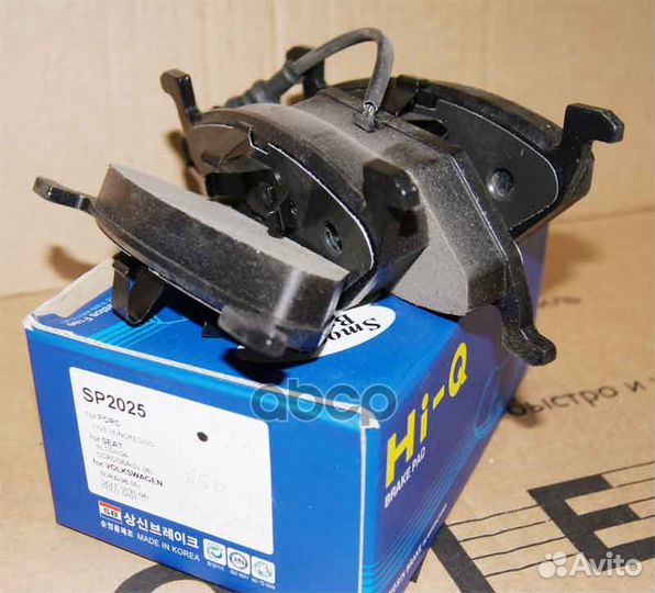 Колодки тормозные дисковые SP2025 Sangsin brake