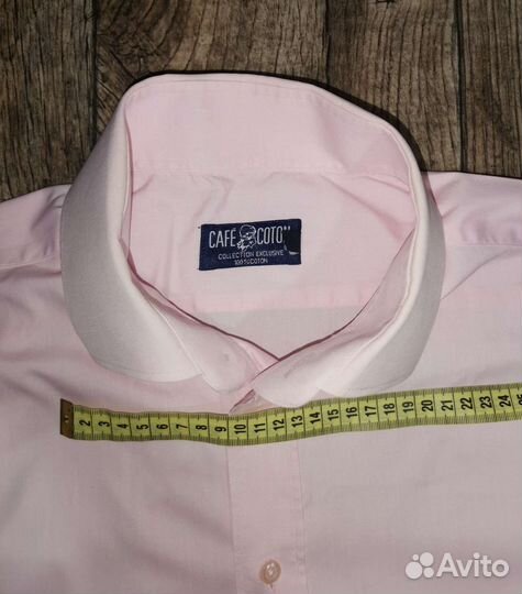 Рубашка мужская летняя cafecottton 54