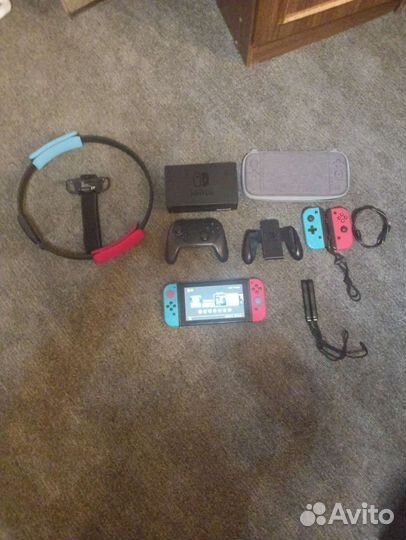 Nintendo switch прошитая чип+256gb