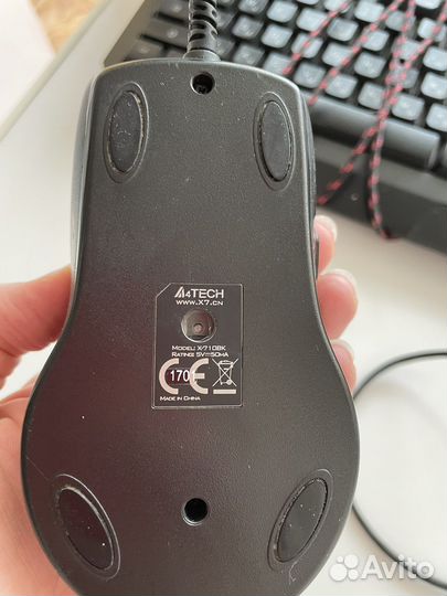 Игровая клавиатура A4Tech Bloody и мышь