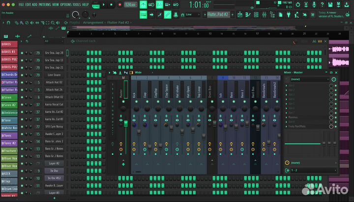 Fl studio 24 (2024) Win/Mac (intel/M1-M3)