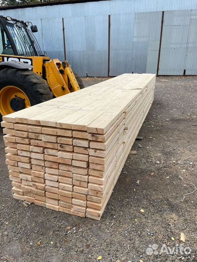 Доска обрезная 25х100х6000мм от производителя
