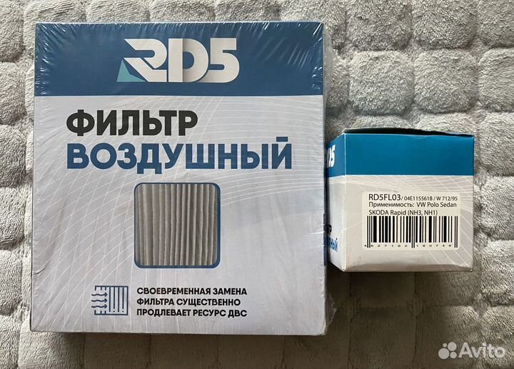 Воздушный и масляный фильтр WV Polo