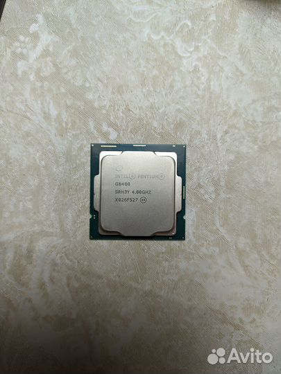 Intel pentium gold g6400