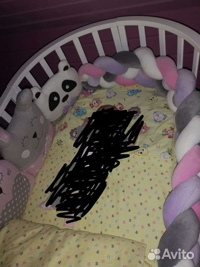 Продам бортики в кроватку
