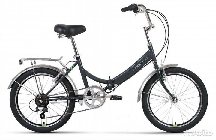 Складной велосипед Forward Arsenal 20 2.0 (2022)