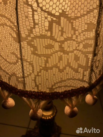 Лампа настольная винтаж