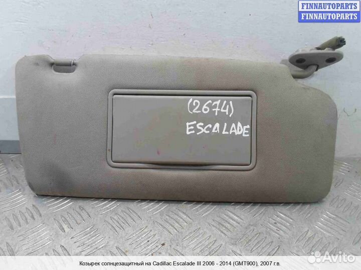 Козырек право Chevrolet Tahoe (GMT900), 2007 6.2 Бензин