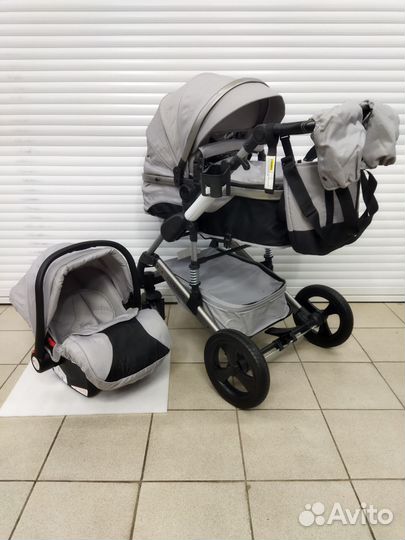 Новая обновленная коляска 3 в 1 Luxmom 558 (555)