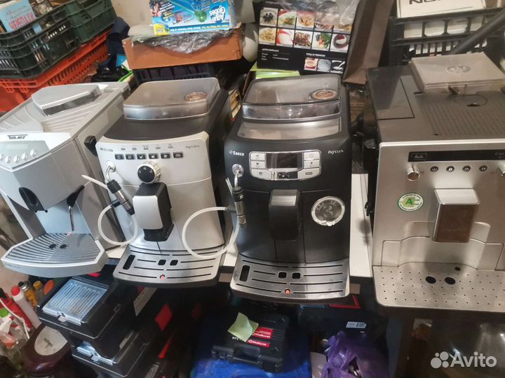 Кофемашина Saeco, melitta, solis