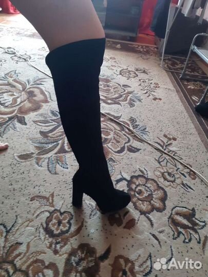 Сапоги ботфорты