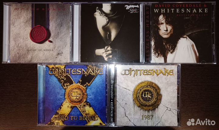 Whitesnake, CD, Сд диски