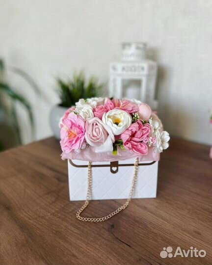 Букет цветов из мыла